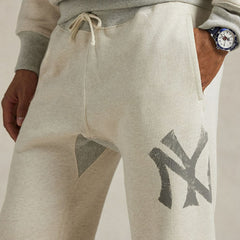 Yankees Polo Ralph Lauren Vintage Fleece Sweatpants - MLB
