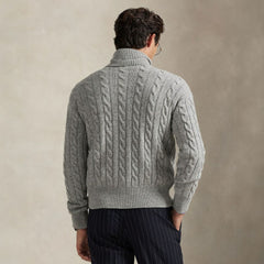 New York Yankees Polo Ralph Lauren Wool Turtleneck Sweater - MLB