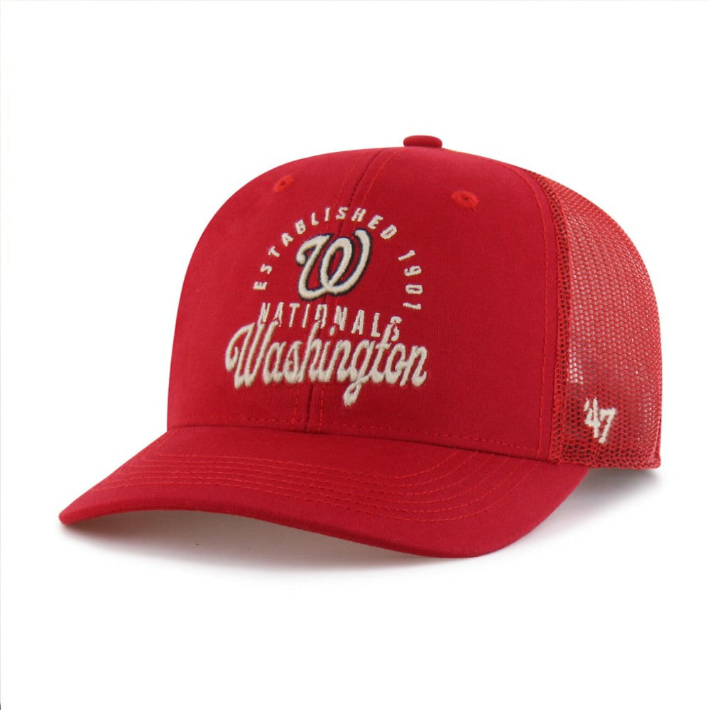 Washington Nationals '47 Pitstop Trucker Adjustable Hat - MLB