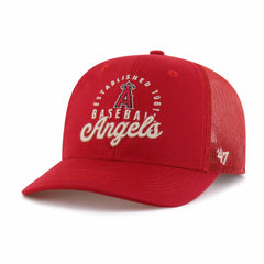 Los Angeles Angels '47 Pitstop Trucker Adjustable Hat - MLB