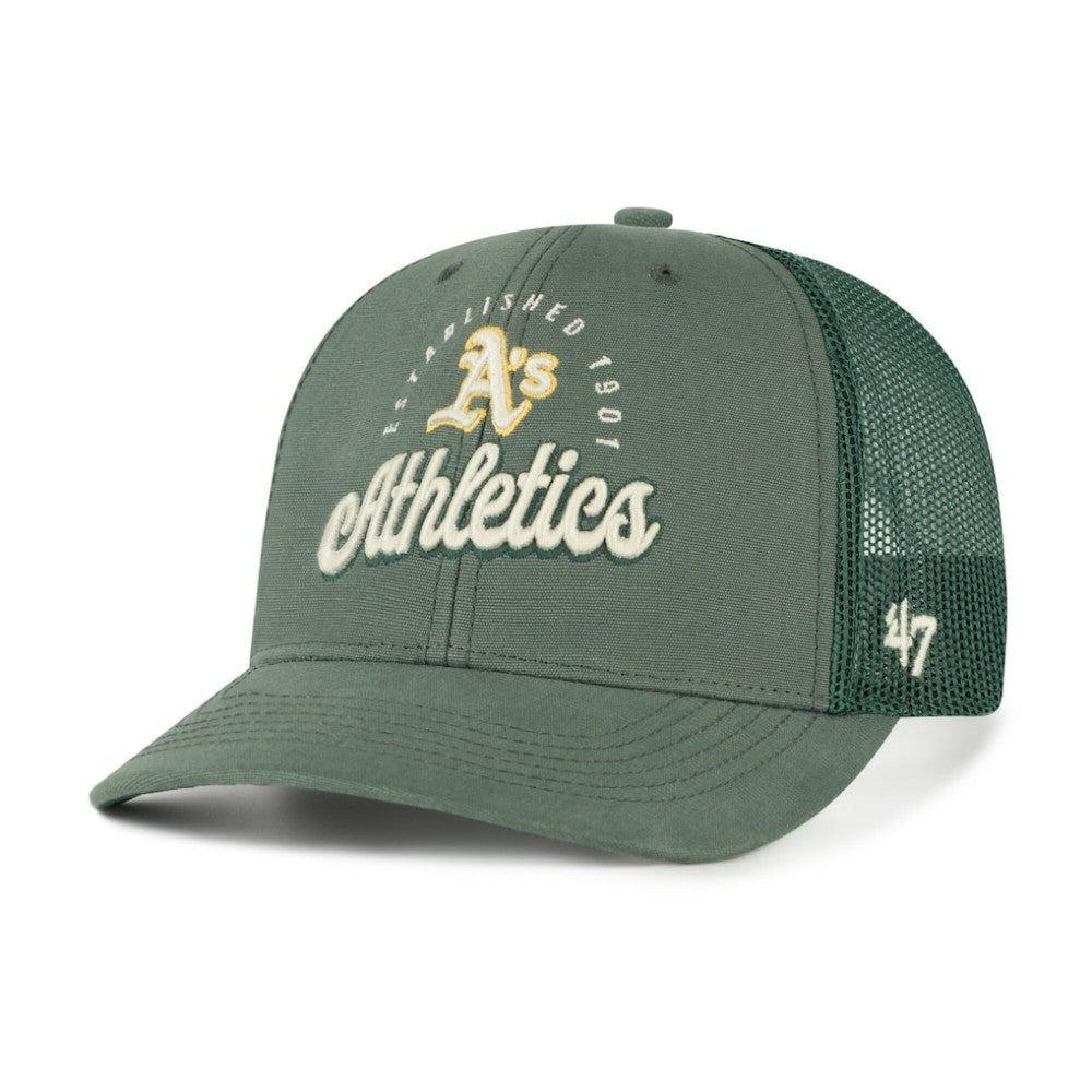 Athletics '47 Pitstop Trucker Adjustable Hat - MLB