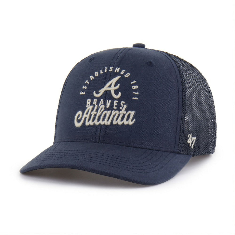 Atlanta Braves '47 Pitstop Trucker Adjustable Hat - MLB