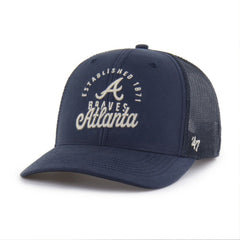 Atlanta Braves '47 Pitstop Trucker Adjustable Hat - MLB