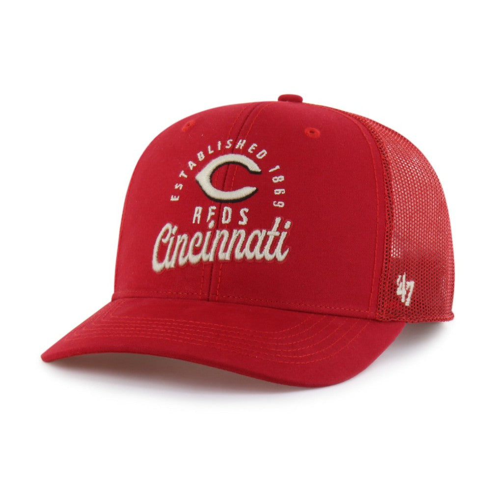 Cincinnati Reds '47 Pitstop Trucker Adjustable Hat - MLB