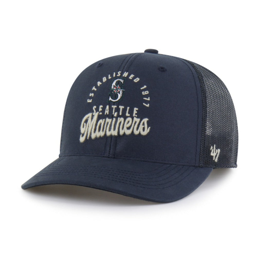Seattle Mariners '47 Pitstop Trucker Adjustable Hat - MLB