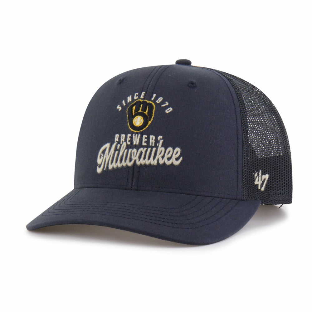 Milwaukee Brewers '47 Pitstop Trucker Adjustable Hat - MLB