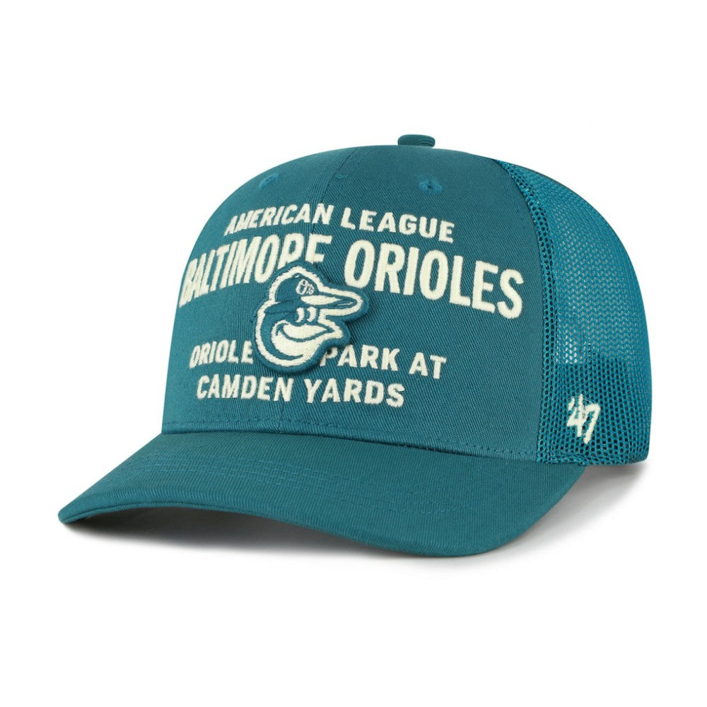 Baltimore Orioles '47 Contemporary Hitch Adjustable Trucker Hat - MLB