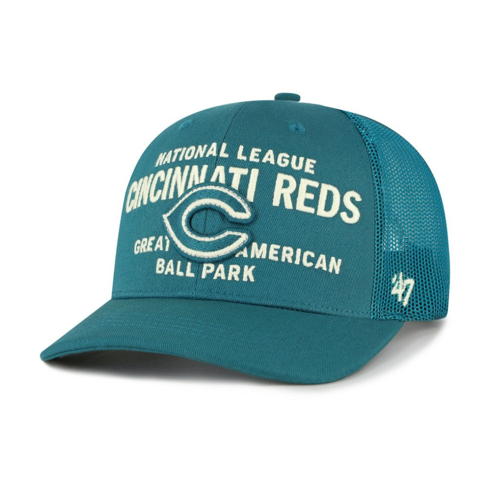 Cincinnati Reds '47 Contemporary Hitch Adjustable Trucker Hat - MLB