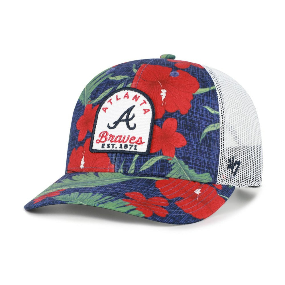 Atlanta Braves '47 Beachside Adjustable Trucker Hat - MLB