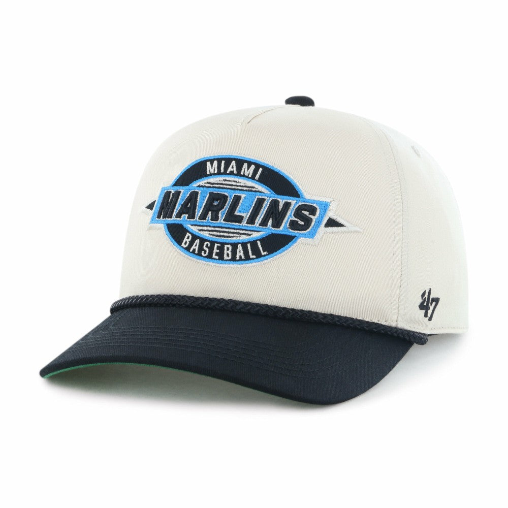 Miami Marlins '47 Frame Out Hitch Adjustable Hat - MLB