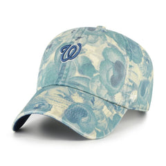 Washington Nationals '47 Women's Gardenia Clean Up Adjustable Hat - MLB
