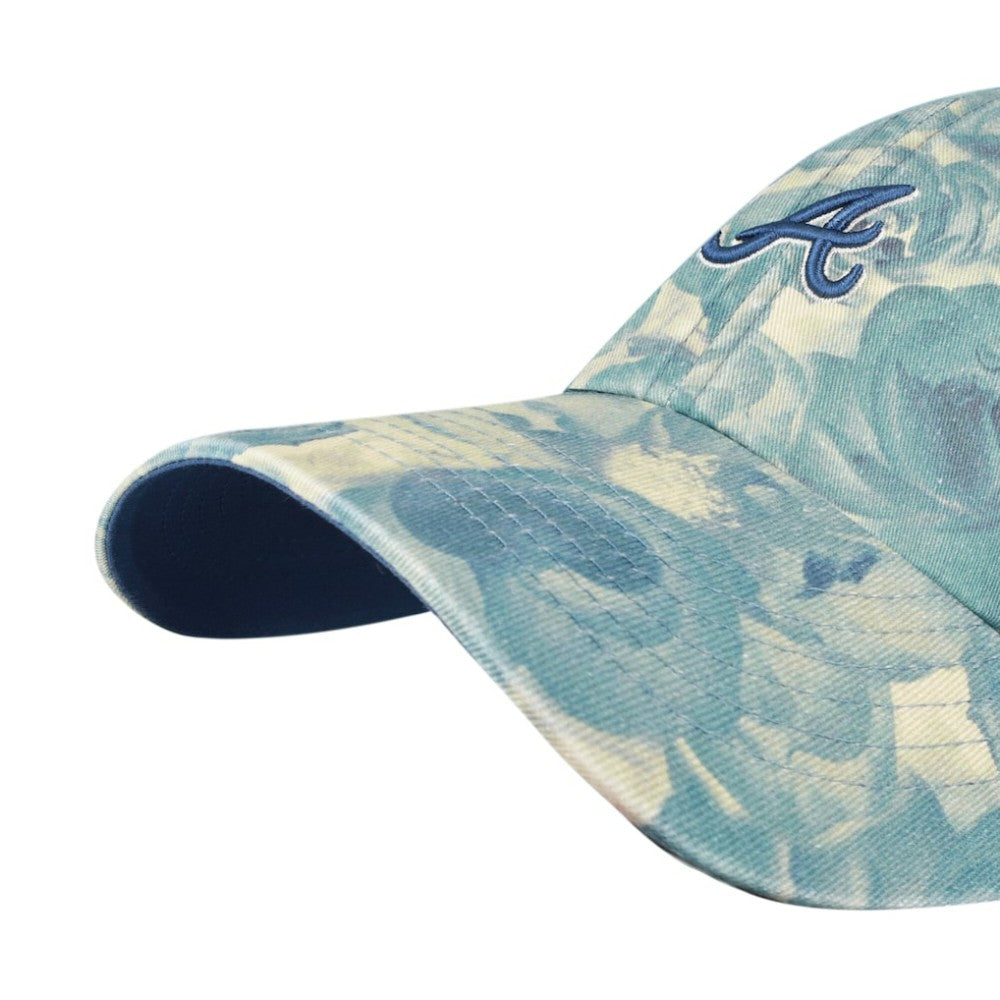 Atlanta Braves '47 Women's Gardenia Clean Up Adjustable Hat - MLB