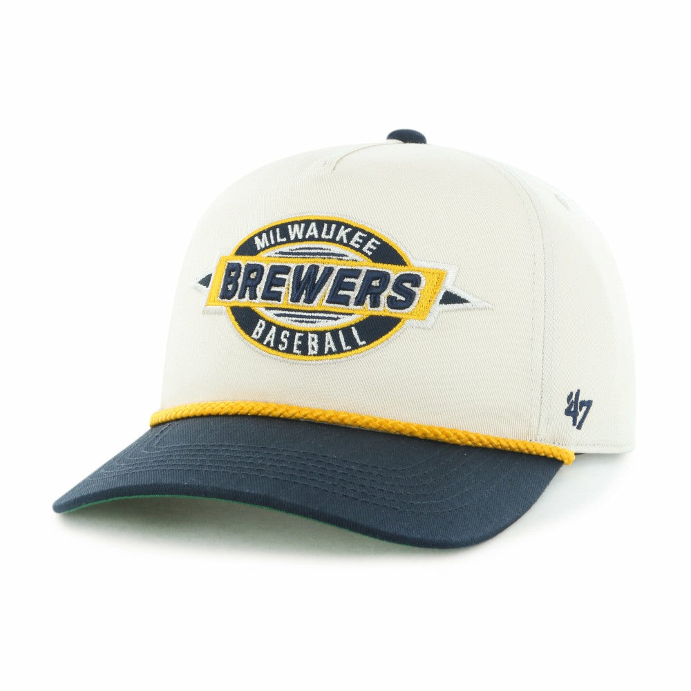 Milwaukee Brewers '47 Youth Frame Out Hitch Adjustable Hat - MLB