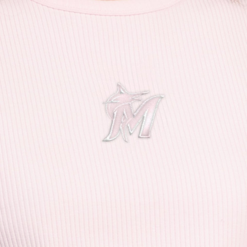 Miami Marlins Starter Women's Pastels Ribbed Tank Top - MLB