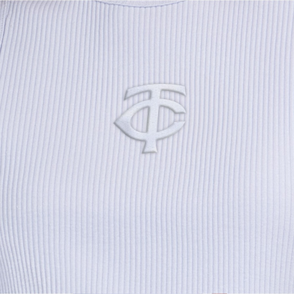Minnesota Twins Starter Women's Pastels Ribbed Tank Top - MLB