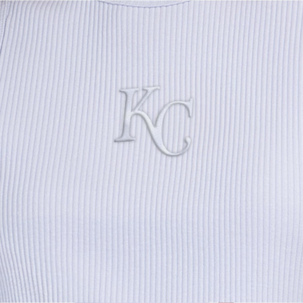 Kansas City Royals Starter Women's Pastels Ribbed Tank Top - MLB