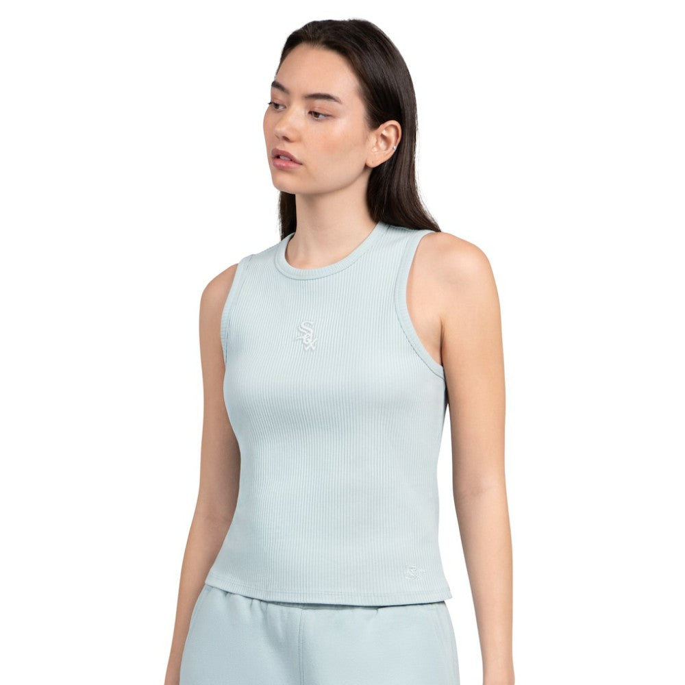 Chicago White Sox Starter Women's Pastels Ribbed Tank Top - MLB