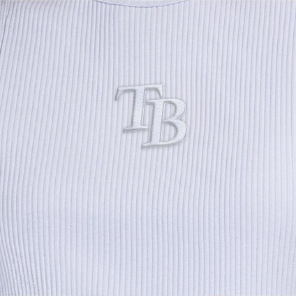 Tampa Bay Rays Starter Women's Pastels Ribbed Tank Top - MLB