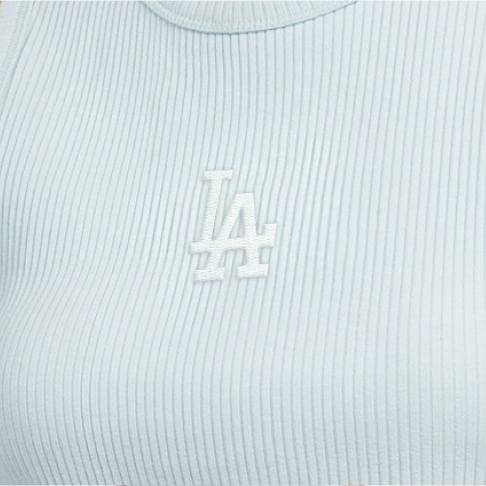 Los Angeles Dodgers Starter Women's Pastels Ribbed Tank Top - MLB