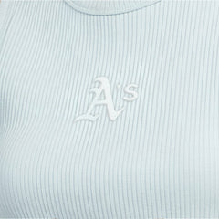Athletics Starter Women's Pastels Ribbed Tank Top - MLB