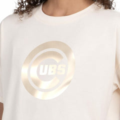Chicago Cubs Starter Women's Pastels Boxy Cropped T-Shirt - MLB