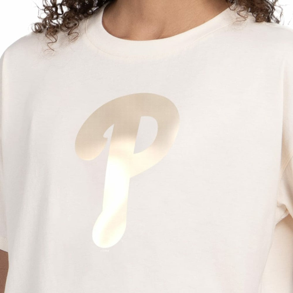 Philadelphia Phillies Starter Women's Pastels Boxy Cropped T-Shirt - MLB