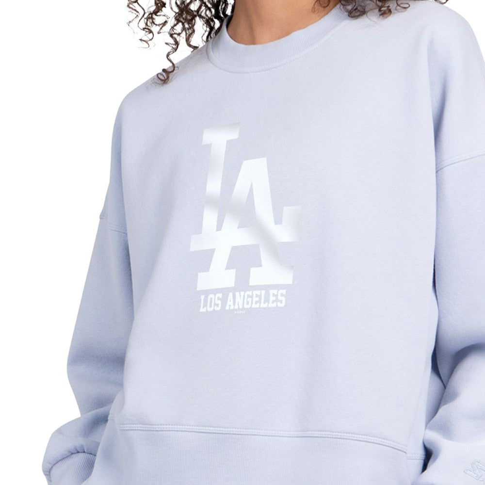 Los Angeles Dodgers Starter Women's Pastels Boxy Fleece Sweatshirt - MLB