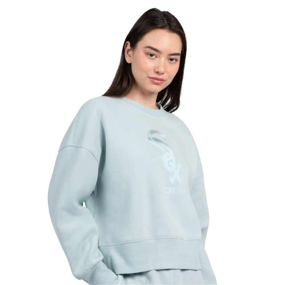 Chicago White Sox Starter Women's Pastels Boxy Fleece Sweatshirt - MLB