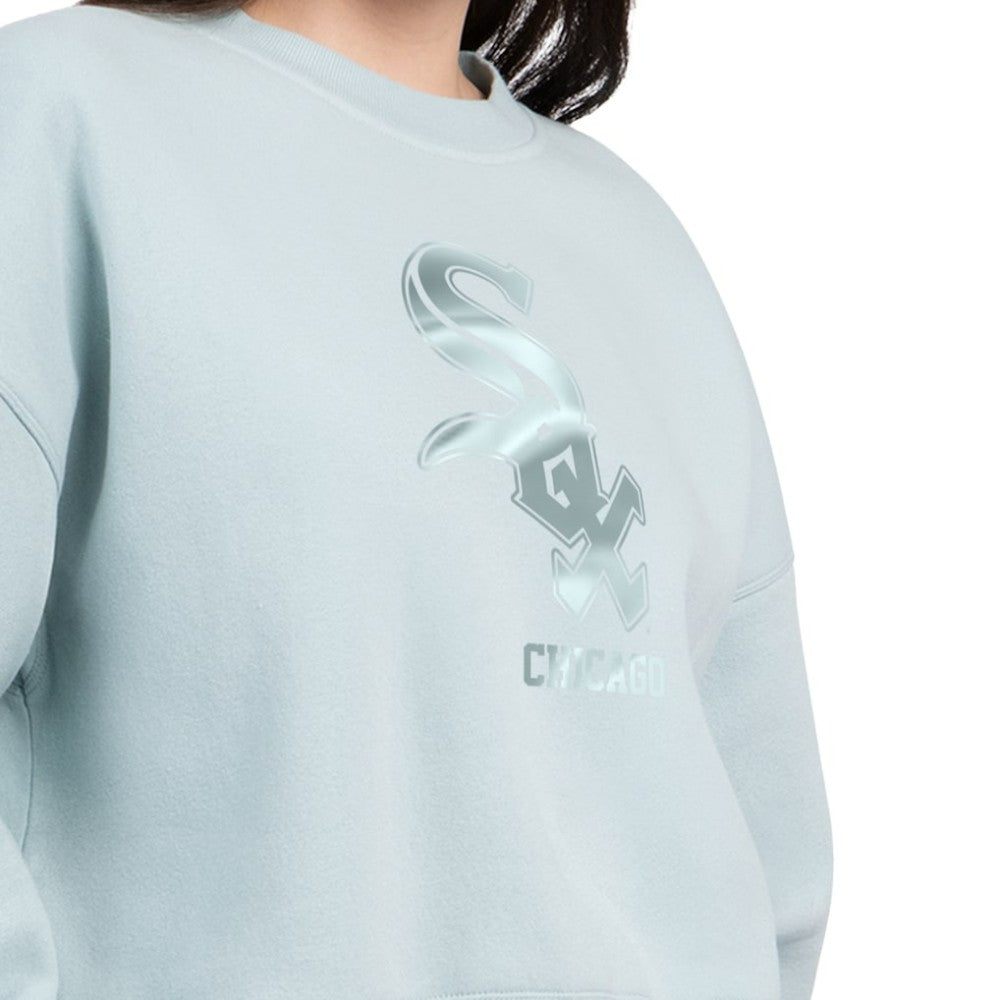 Chicago White Sox Starter Women's Pastels Boxy Fleece Sweatshirt - MLB