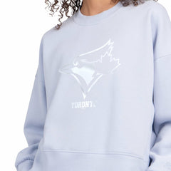 Toronto Blue Jays Starter Women's Pastels Boxy Fleece Sweatshirt - MLB