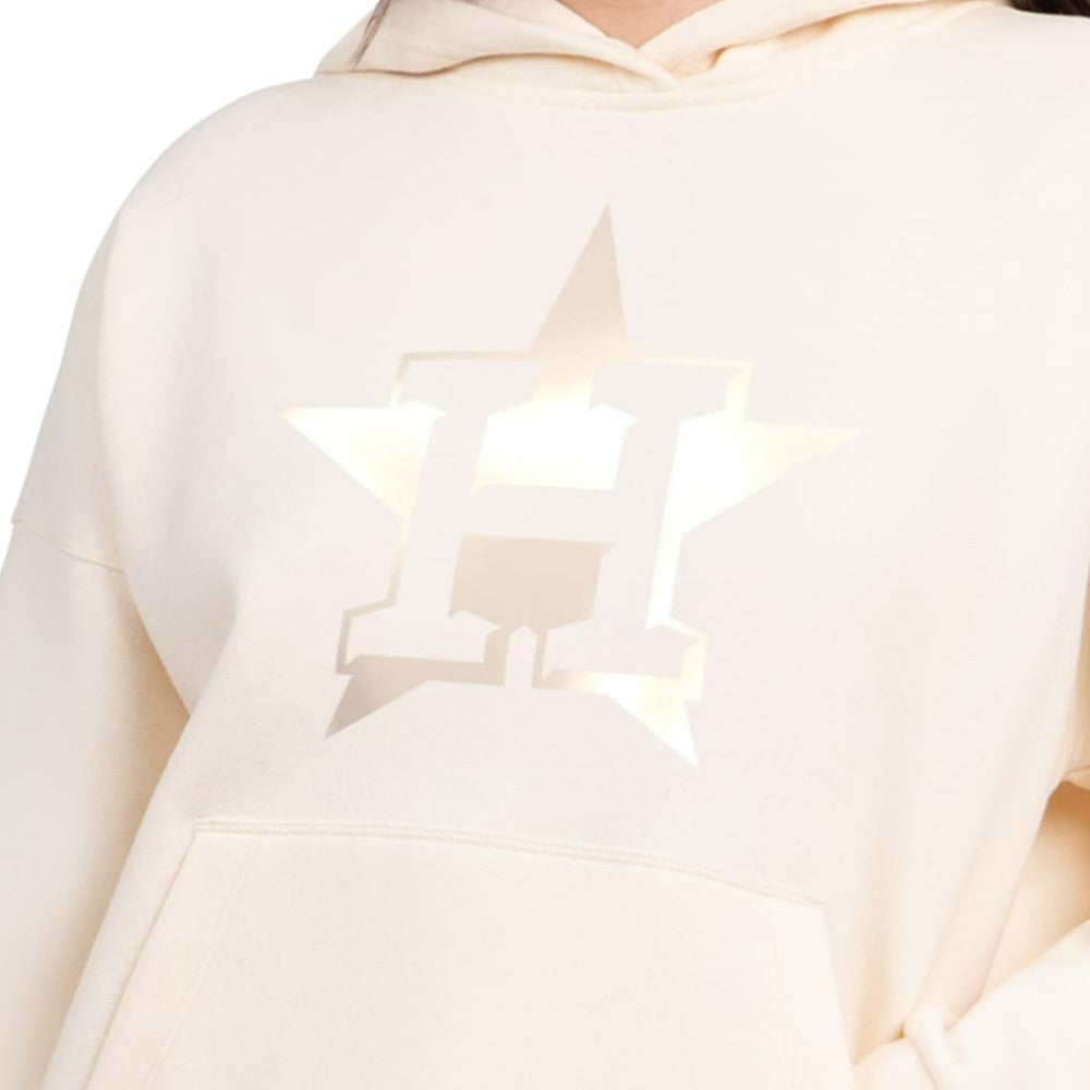 Houston Astros Starter Women's Pastel Relaxed Hoodie - MLB