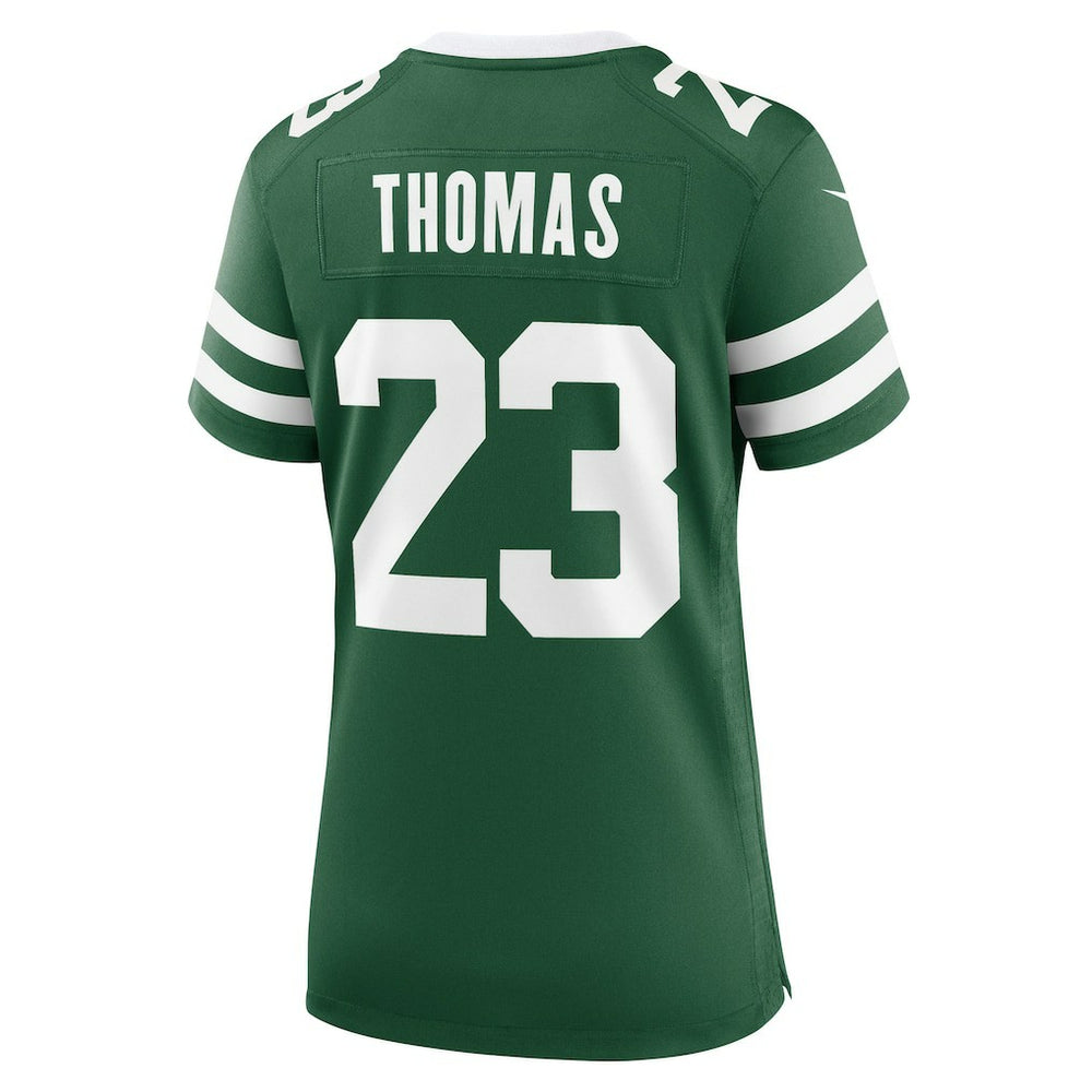 Azareye'h Thomas New York Jets Women's Team Game Jersey Legacy Green | Nike for Sale