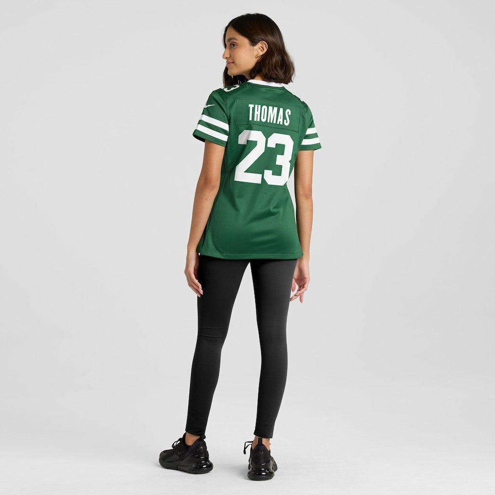 Azareye'h Thomas New York Jets Women's Team Game Jersey Legacy Green | Nike for Sale