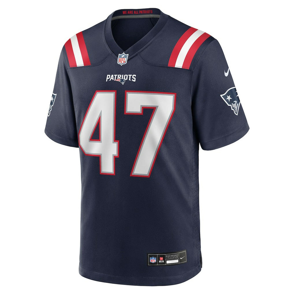 Julian Ashby New England Patriots Team Game Jersey Navy | Nike for Sale
