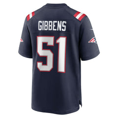 Jack Gibbens New England Patriots Team Game Jersey Navy | Nike for Sale