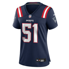 Jack Gibbens New England Patriots Women's Team Game Jersey Navy | Nike for Sale