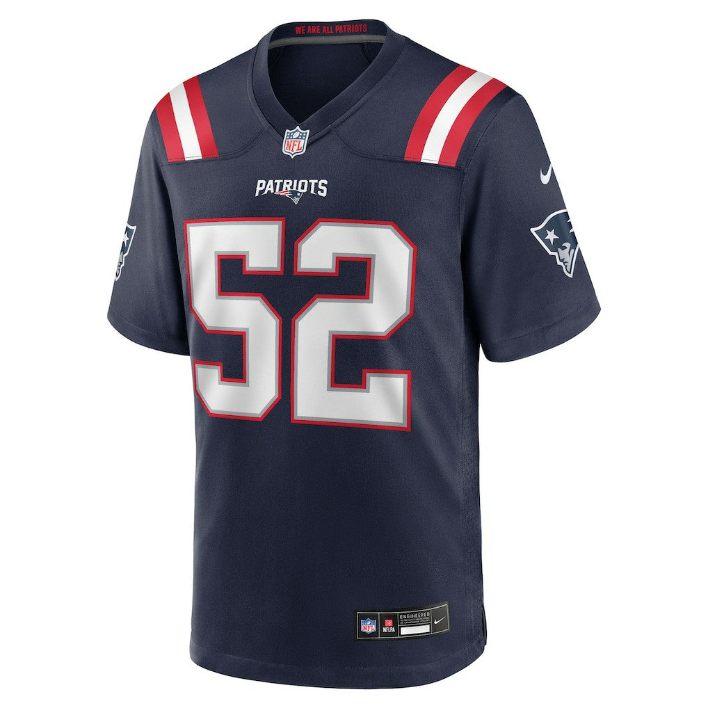 Marcus Bryant New England Patriots Team Game Jersey Navy | Nike for Sale