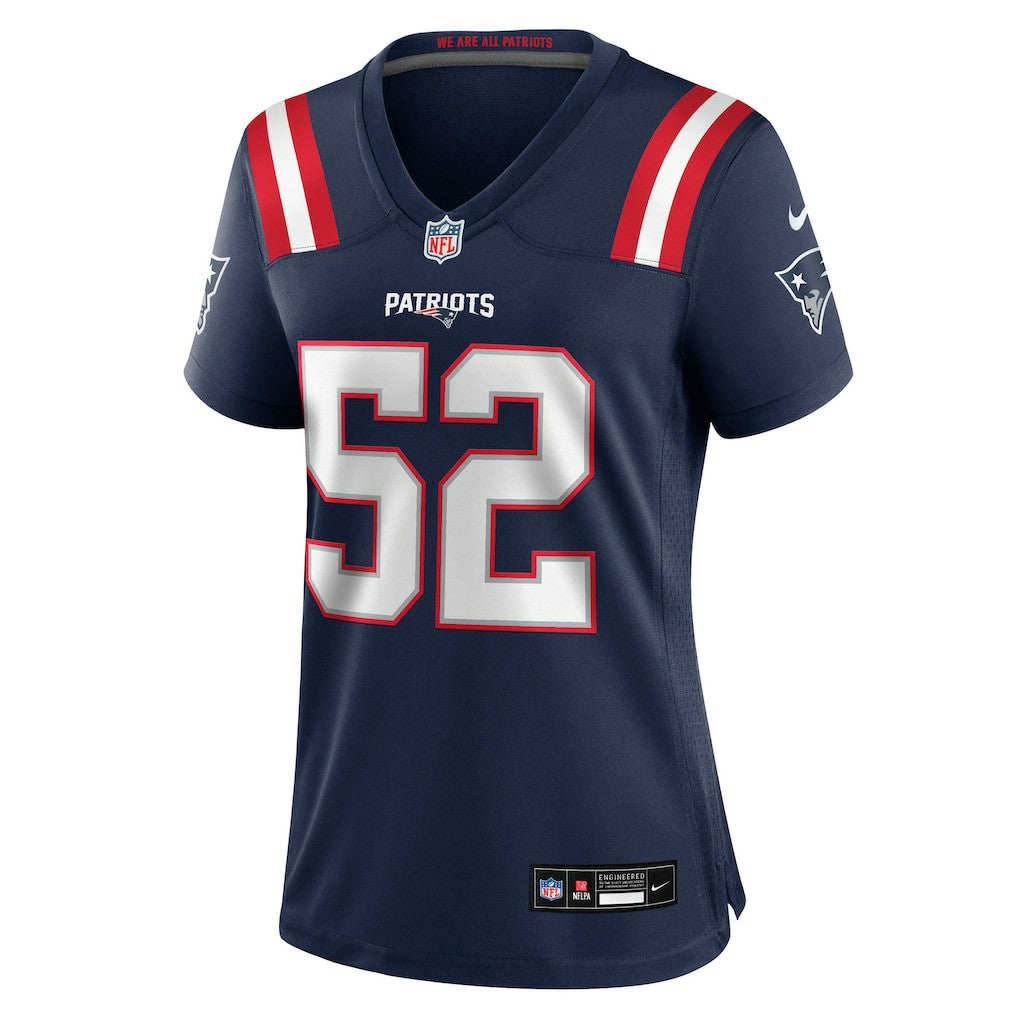 Marcus Bryant New England Patriots Women's Team Game Jersey Navy | Nike for Sale