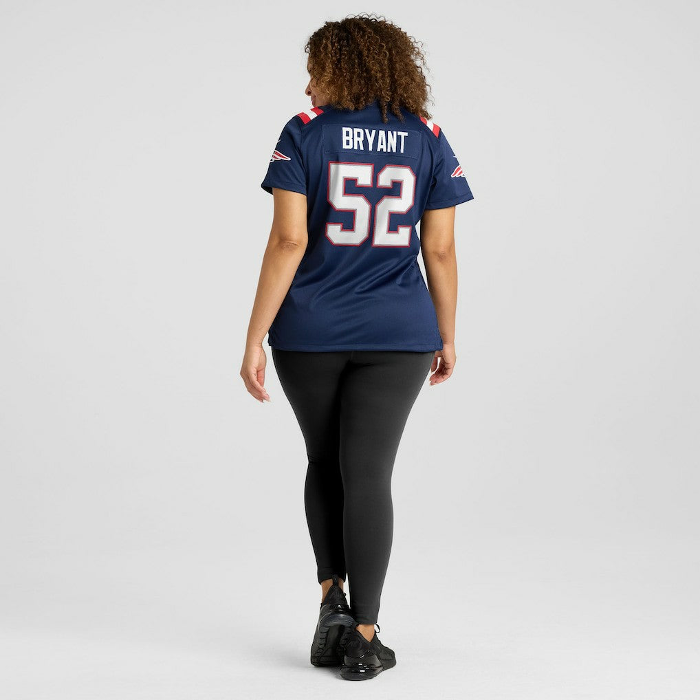 Marcus Bryant New England Patriots Women's Team Game Jersey Navy | Nike for Sale