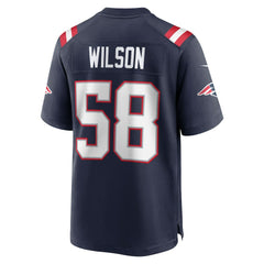 Jared Wilson New England Patriots Team Game Jersey Navy | Nike for Sale