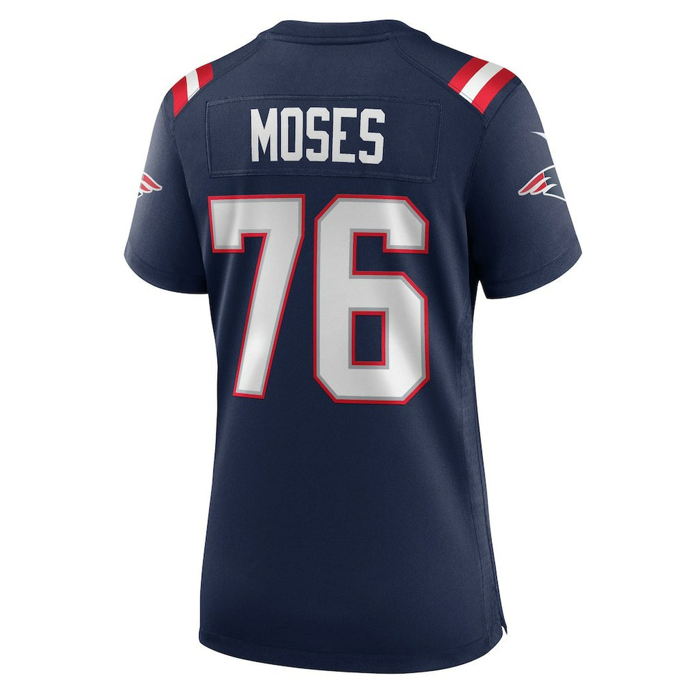 Morgan Moses New England Patriots Women's Team Game Jersey Navy | Nike for Sale