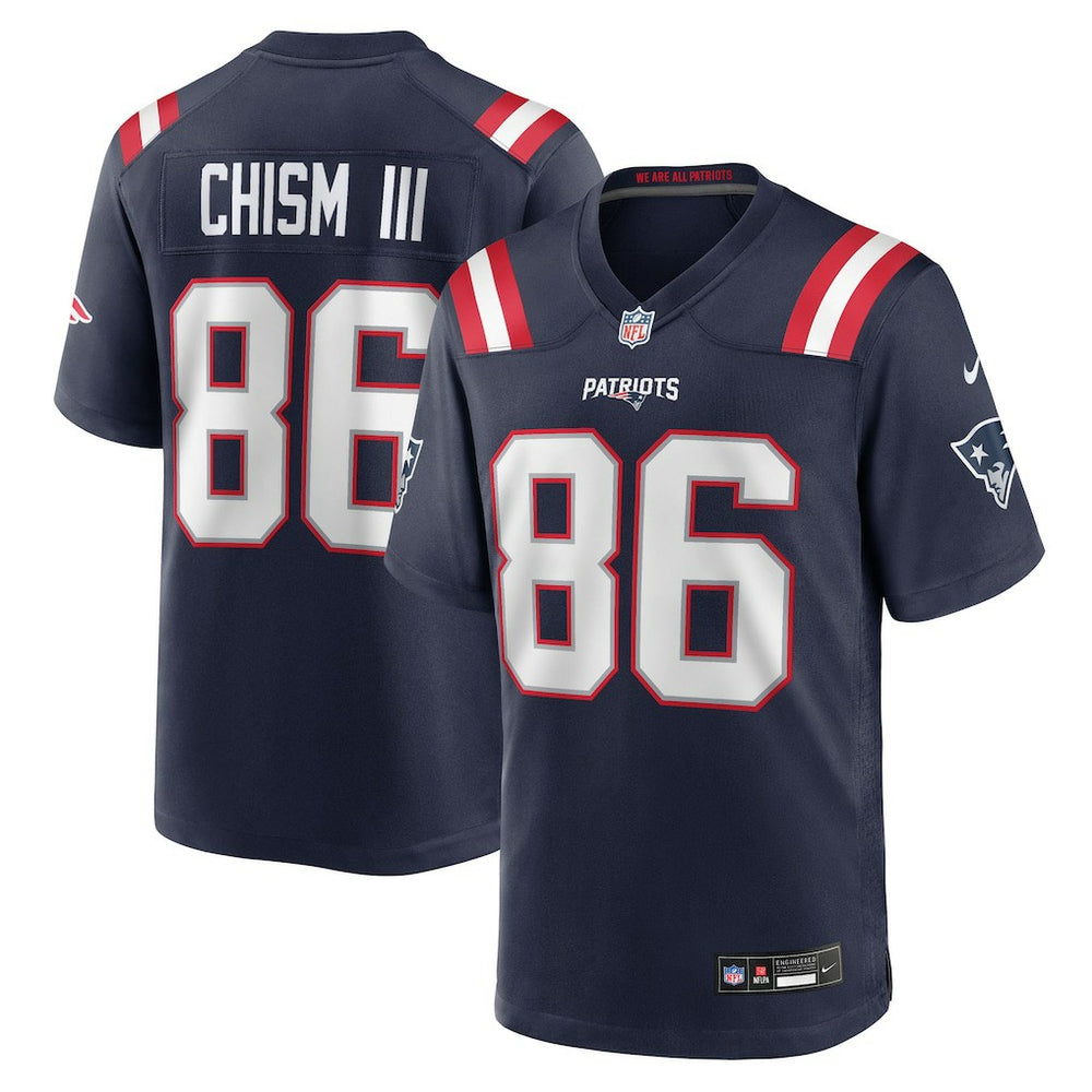 Efton Chism III New England Patriots Team Game Jersey Navy | Nike for Sale