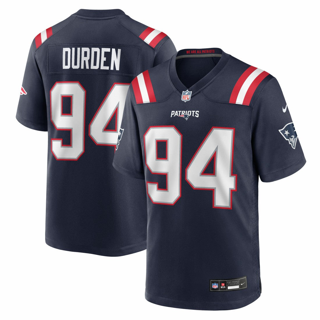 Cory Durden New England Patriots Team Game Jersey Navy | Nike for Sale