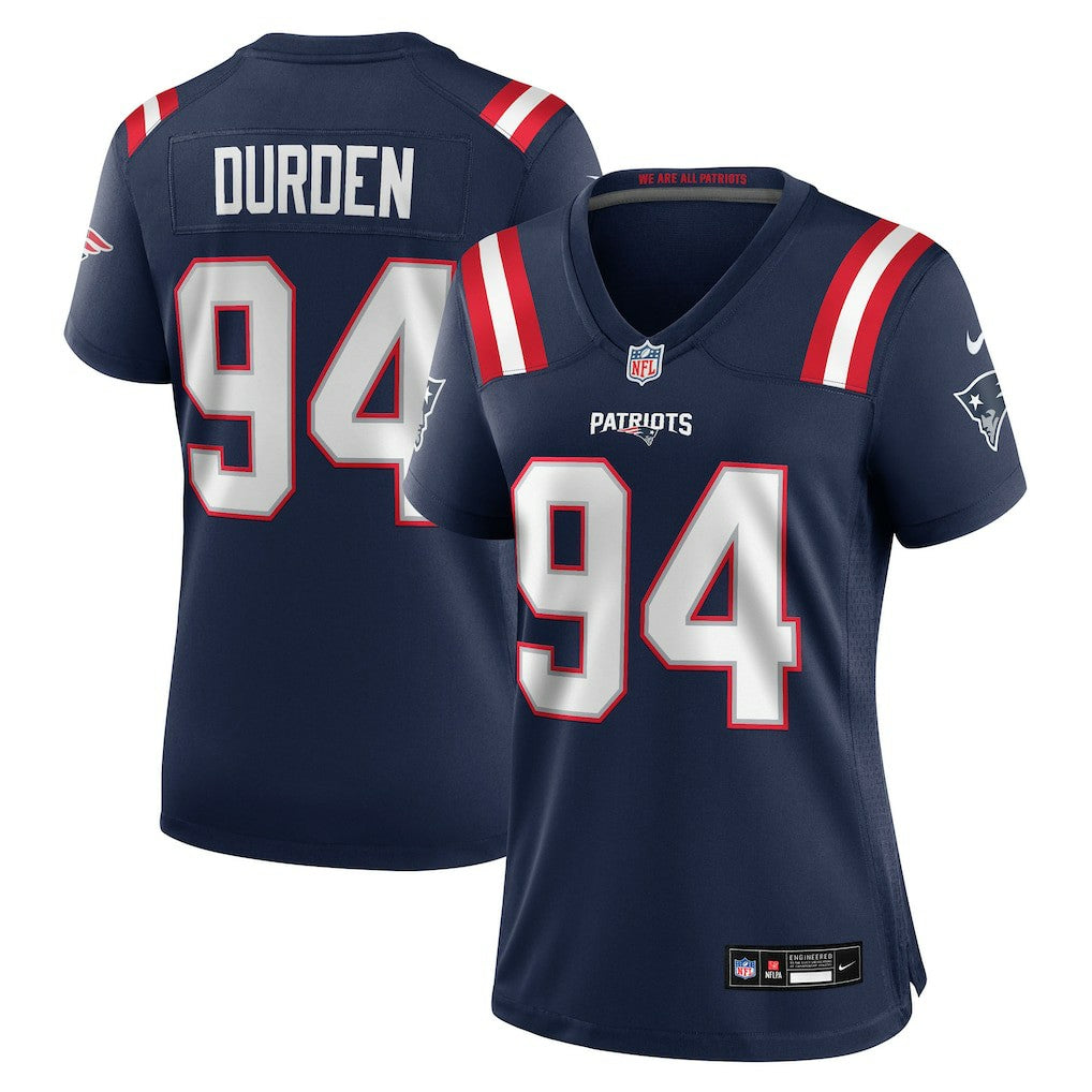 Cory Durden New England Patriots Women's Team Game Jersey Navy | Nike for Sale