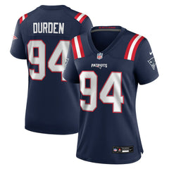 Cory Durden New England Patriots Women's Team Game Jersey Navy | Nike for Sale
