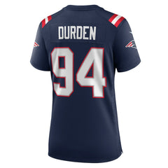 Cory Durden New England Patriots Women's Team Game Jersey Navy | Nike for Sale