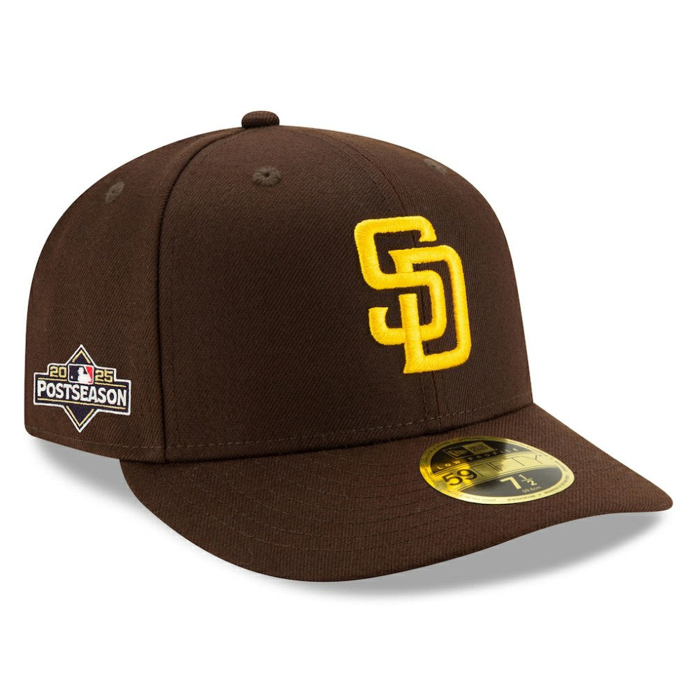 San Diego Padres New Era 2025 MLB Postseason Side Patch Low Profile 59FIFTY Fitted Hat - MLB