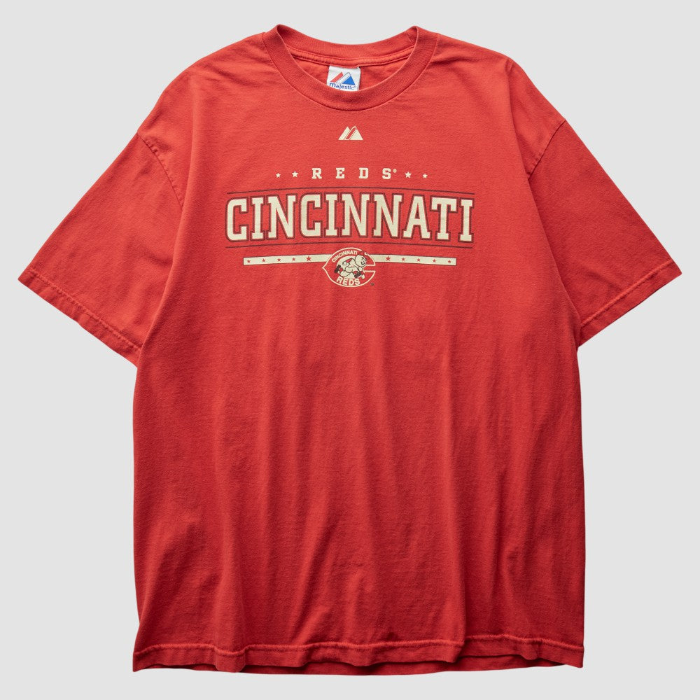 Cincinnati Reds Majestic 2000s T-Shirt - MLB