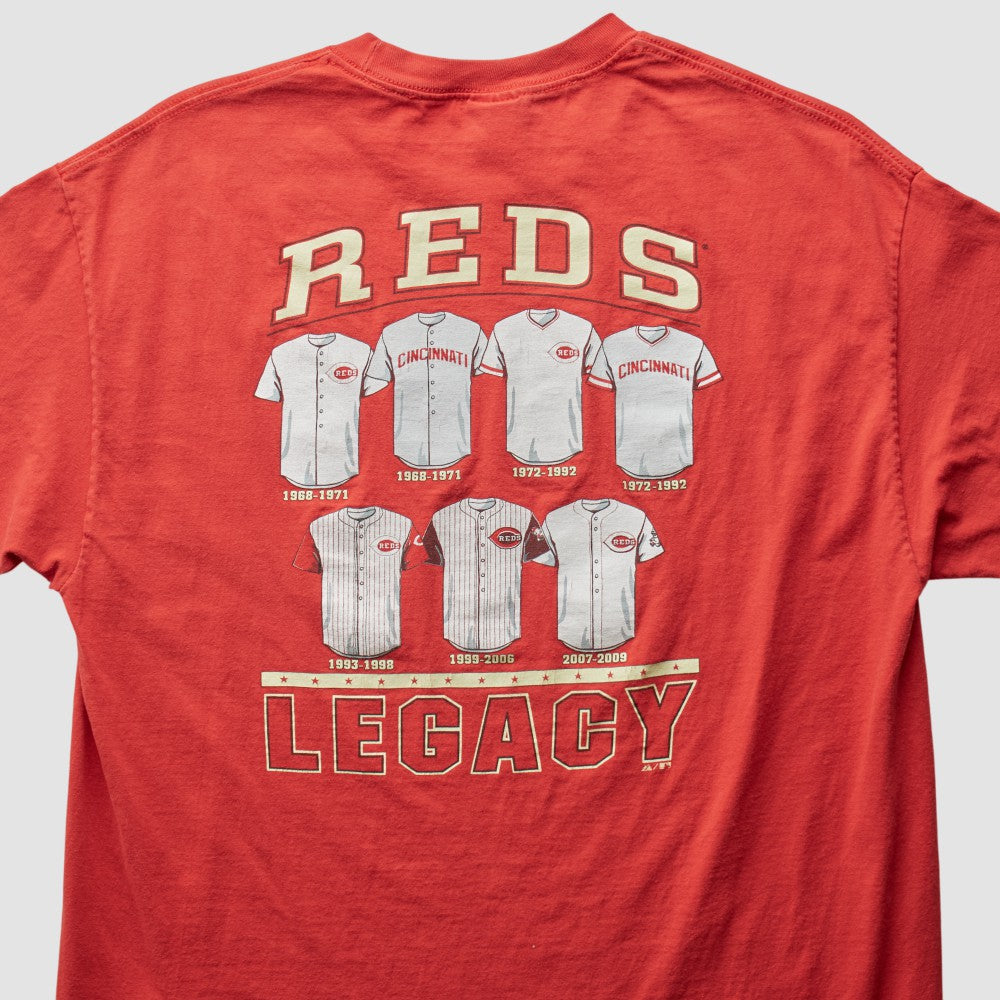 Cincinnati Reds Majestic 2000s T-Shirt - MLB