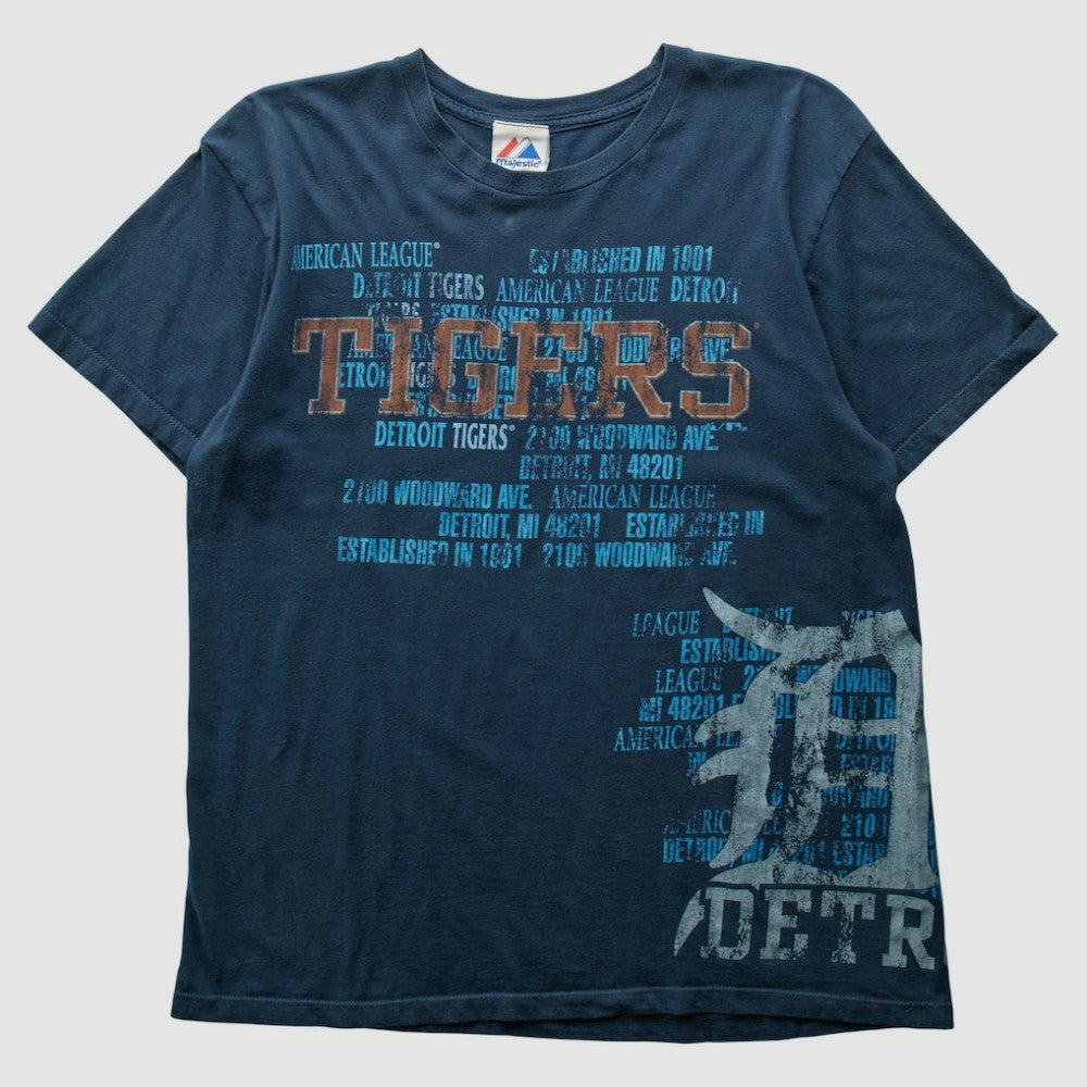 Detroit Tigers Majestic 2000s T-Shirt - MLB